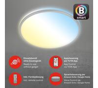 Briloner Lámpara de techo LED Ivy S, atenuable, CCT, Ø 49 cm