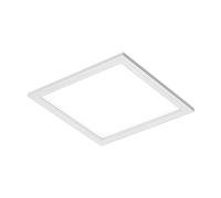 Briloner - Lámpara de techo LED, panel LED regulable, control de temperatura de color, IP20, incluye mando a distancia, 12 W, 1300 lúm, blanco, 29,5x29,5cm, plafon led techo, plafon led, lampara led