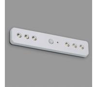 Briloner Lámpara LED bajo mueble Lero Indoor sensor batería True
