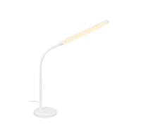 BRILONER - Lámpara LED de noche táctil regulable, lámpara de escritorio LED, lámpara de mesa, lámpara de lectura para oficina en casa, 4 niveles regulables, color blanco