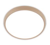 Briloner - Lámpara LED De Techo IP44 Blanco Neutro Beige 37,5 cm | 24W, 2900lm, Resistente Salpicaduras, Plafón Baño, Lámpara LED, Lámpara Salón, Lámpara Baño, Lámpara Cocina