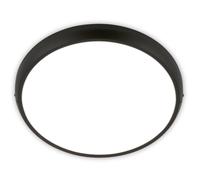Briloner - Lámpara LED De Techo IP44 Blanco Neutro Negro 37,5 cm | 24W, 2900lm, Resistente Salpicaduras, Plafón Baño, Lámpara LED, Lámpara Salón, Lámpara Baño, Lámpara Cocina