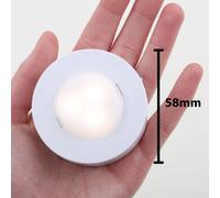 Briloner Lámpara LED para armario, control remoto, Set de 6