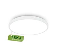 BRILONER - Lampara techo LED, CEE A fuente de luz, 12,7W a 2900lm, luz blanca neutra, plafon, lamparas salon, plafones para, lamparas de techo salon, 33x6cm, blanco