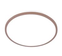 BRILONER - Lampara techo LED con luz indirecta, luz blanca neutra, 15W, 1500lm, plafon LED techo, salon, plafones, 28 x 4,2 cm, arena umbra