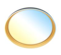 BRILONER - Lampara techo LED con mando a distancia, CCT, luz nocturna, temporizador, plafon techo, lamparas salon, plafones, 51x7,5 cm, negro oro