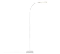 Briloner Leuchten 1389-016 Lámpara de Pie LED, Función Táctil, de Oficina 6.5 W, 600 Lúmenes, Blanco