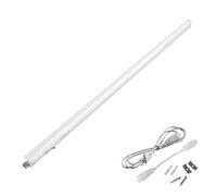 Briloner Leuchten 2379 - 146 a +, LED luz descendente, fregadero con proyección, cocina, armario Luz Descendente, cocina Luz Descendente, Barra de luz, lámpara de cocina, plástico, 14 W, Integrado, color blanco, 117.3 X 2.2 X 3 Cm