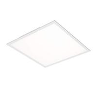 Briloner Leuchten - Lámpara de techo (LED, 59,5 x 59,5 cm, 38 W, cuadrada), color blanco