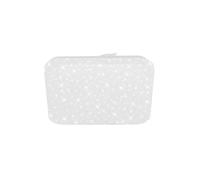 Briloner Leuchten - Lámpara de techo LED, con decoración de estrellas, 8 vatios, 900 lúmenes, 4000 Kelvin, blanca, cuadrada, 220x220x50 mm (Largo x ancho x alto)