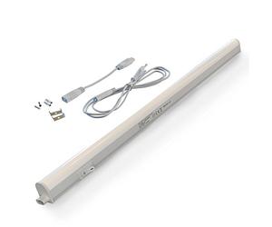 Briloner Leuchten - Luminaria LED empotrable, 57,3 cm, 8 W, 800 lúmenes, lámpara empotrable para cocina, para debajo de armario, barra de luz, color blanco