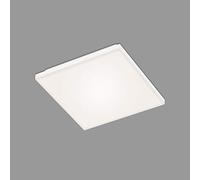 BRILONER Leuchten - Panel LED, lámpara de techo LED, sin marco, 12 vatios, 1600 lúmenes, 4,000 Kelvin, blanco, 295x295x70 mm (L. x an. x al.)