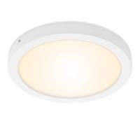 Briloner Leuchten - Plafón LED, lámpara de techo, 21 vatios, 2000 lúmenes, 3000 Kelvin, redonda, blanca, 300 x 32 mm (Diámetro x altura)