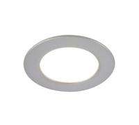 BRILONER Luminarias empotrables baño, 4 W, Cromo Mate, 3