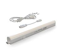 BRILONER - Luz Cocina Bajo Mueble, Color Blanco, 87,3 x 2,2 x 3 cm, Incl. 1 x LED 10W 1100Lm 4.000K, Cocina Bajo Mueble, Barra de LED, Iluminación Armario