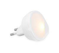BRILONER - Luz LED de Noche para Enchufe, Blanca Cálida, Lámpara de Noche, Luz de Escalera, 54x54x21 mm