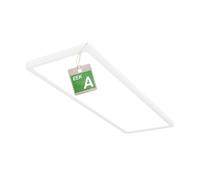 Briloner Panel LED CEE A Certificado - 14W, 3000 lm, Bajo Consumo, 50.000 h, Luz Indirecta, Plana, Blanco 58x20x3 cm - Ahorro Energético, Alta Eficiencia para Cocina, Salón, Dormitorio y Oficina