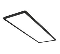 BRILONER - Panel LED de lámpara de techo ultrafina con efecto de retroiluminación, 58 x 20 x 3 cm, 22 W, 30000 lúmenes, 4000 K, montaje empotrado, salón, oficina, cocina