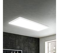 BRILONER - Plafon LED Techo, Panel LED, Ultra Plano, Efecto Retroiluminación, Luz Blanca Neutra, 22W, 3000 Lúm, 58x20x3cm, Plafon, Luz LED Techo, Lamparas de Techo Salon, Lampara LED Techo, Blanco