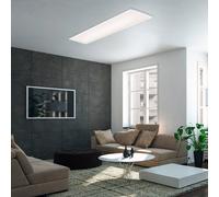 BRILONER - Plafón LED Ultra Plano, Panel Rectangular 100x25x6cm, 22W, 2200 Lúmenes, Lámpara de Techo Para Cocina, Luz Blanca