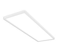 BRILONER - Panel LED Ultra Plano de Techo con Efecto Retroiluminación, Luz Blanca Neutra, 22W, 3000 Lúmenes, 58x20x3 cm, Lámpara para Salón
