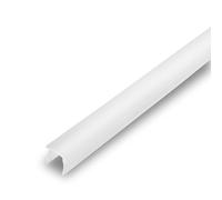BRILONER - Pimp your Panel Difusor óptica blanca, perfil plástico, accesorios paneles acústicos, ancho de ranura 11 mm, se puede sujetar, se puede acortar, 1,3 m, blanco
