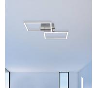 Briloner Plafón LED 3149-018 dos cuadrados