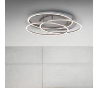 Briloner Plafón LED Frames tres anillos función de memoria