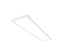 Briloner - Plafón LED, Panel LED, Ultra Plano, Efecto Retroiluminación, Luz Blanca Neutra, 36W, 4800 Lúm, Plafon LED Techo, Luces LED Habitacion, Rectangular, Luces LED Cocina, Luz, 98x20 cm, Blanco