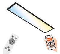 Briloner Plafón LED Piatto S WiFi Bluetooth CCT mando True