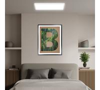 BRILONER Panel LED CEE A Certificado - 14W, 3000 lm, Bajo Consumo, 50.000 h, Luz Indirecta, Plana, Blanco 58x20x3 cm - Ahorro Energético, Alta Eficiencia para Cocina, Salón, Dormitorio y Oficina