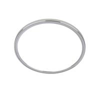 BRILONER - Plafon led techo baño con luz indirecta, IP54 protección contra polvo y salpicaduras de agua, lampara techo, lampara baño techo, plafones para techo, 42x2,8 cm, cromo
