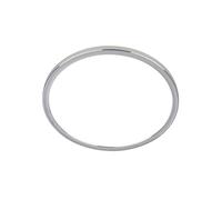 BRILONER - Plafon led techo baño con luz indirecta, IP54 protección contra polvo y salpicaduras de agua, lampara techo, lampara baño techo, plafones para techo led, 29,3x2,8 cm, cromo