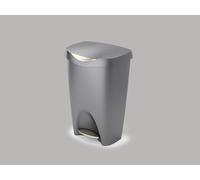 Brim 50L Cubo De Basura Gris Níquel De Umbra 43 X 65 X 33 Cm 1021550-1188