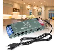 BRIMETI Transformador 220V a 12V 150W 12.5A LED Driver, Ultra Fino Fuente de Alimentación 220V a 12V DC con Enchufe Driver de Bajo Tensión Controlador LED Voltaje Constante