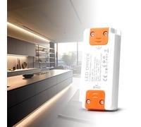 BRIMETI Transformador 220V a 12V 24W Alimentación 2A Ultra Fino Transformador 12V Fuente de Alimentación LED Driver de Bajo Tensión Controlador Voltaje Constante para LED Tira Interiores