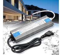 BRIMETI Transformador 220V a 24V 400W 16,7A LED Driver Exterior Impermeable IP67 Fuente de Alimentación 220V a 24V DC Driver de Bajo Tensión Controlador Constante Voltaje, para Tira LED