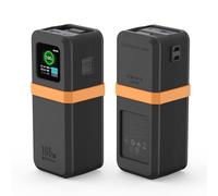 BRIMFORD Funda protectora de silicona para UGREEN Nexode Power Bank 20000 mAh 165 W, carga rápida, batería externa para viajes, funda para banco de energía, soporte para cables, antigolpes