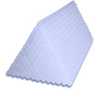 BRIMIX PACK 50 PC BARRA DE PEGAMENTO CALIENTE 11MM X 200MM. PEGAMENTO TERMOFUSIBLE TRANSPARENTE 11x200mm ULTRA LARGA PARA BRICOLAJE Y MANUALIDADES. RECAMBIO IDEAL PARA SU PISTOLA DE BARRA DE SILICONA