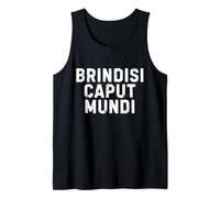 Brindisi Caput Mundi Città Simpatica Uomo Donna Bambino Camiseta sin Mangas