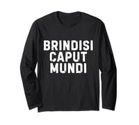 Brindisi Caput Mundi Città Simpatica Uomo Donna Bambino Manga Larga