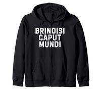 Brindisi Caput Mundi Città Simpatica Uomo Donna Bambino Sudadera con Capucha