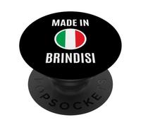 Brindisi Orgoglio Locale Italia Città Travel Souvenir PopSockets PopGrip Adhesivo