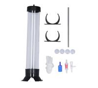 Brine Shrimp Eggs Incubator | High Hatchability Shrimp Hatchery Kit with Check Valve/Regulating Valve | Aquarium Fish Food Hatcher for Shrimp/Fry/Tropical Fish