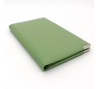 Brinero Libros de servidor profesionales para camarera, superficie de escritura más firme, doble núcleo fuerte, mejor bolsillo con cremallera, cubierta limpia, libro de servidores de restaurante para camarero, organizador de libros de camarera (verde salvia)