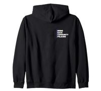 Bring Back Community Policing Police Resource Officer Cops Sudadera con Capucha