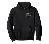 Bring Back Community Policing Police Resource Officer Cops Sudadera con Capucha
