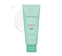 BRING GREEN Tea Tree Cica - Crema calmante de 100 ml + crema de 40 ml - Tea Tree & Centella Asiatica - Crema facial calmante contra el control del sebo para el acné y la piel propensa a problemas