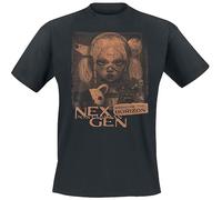 Bring Me The Horizon Distressed Next Gen Hombre Camiseta Negro M 100% algodón Regular
