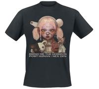 Bring Me The Horizon Next Gen Cover Hombre Camiseta Negro S 100% algodón Vorne Bedruckt Regular